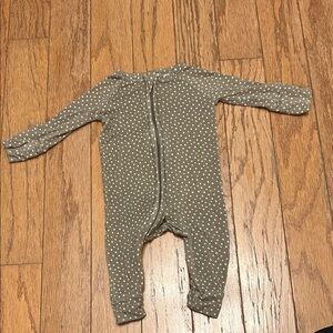 Brave Little Ones Polka Dot Footie